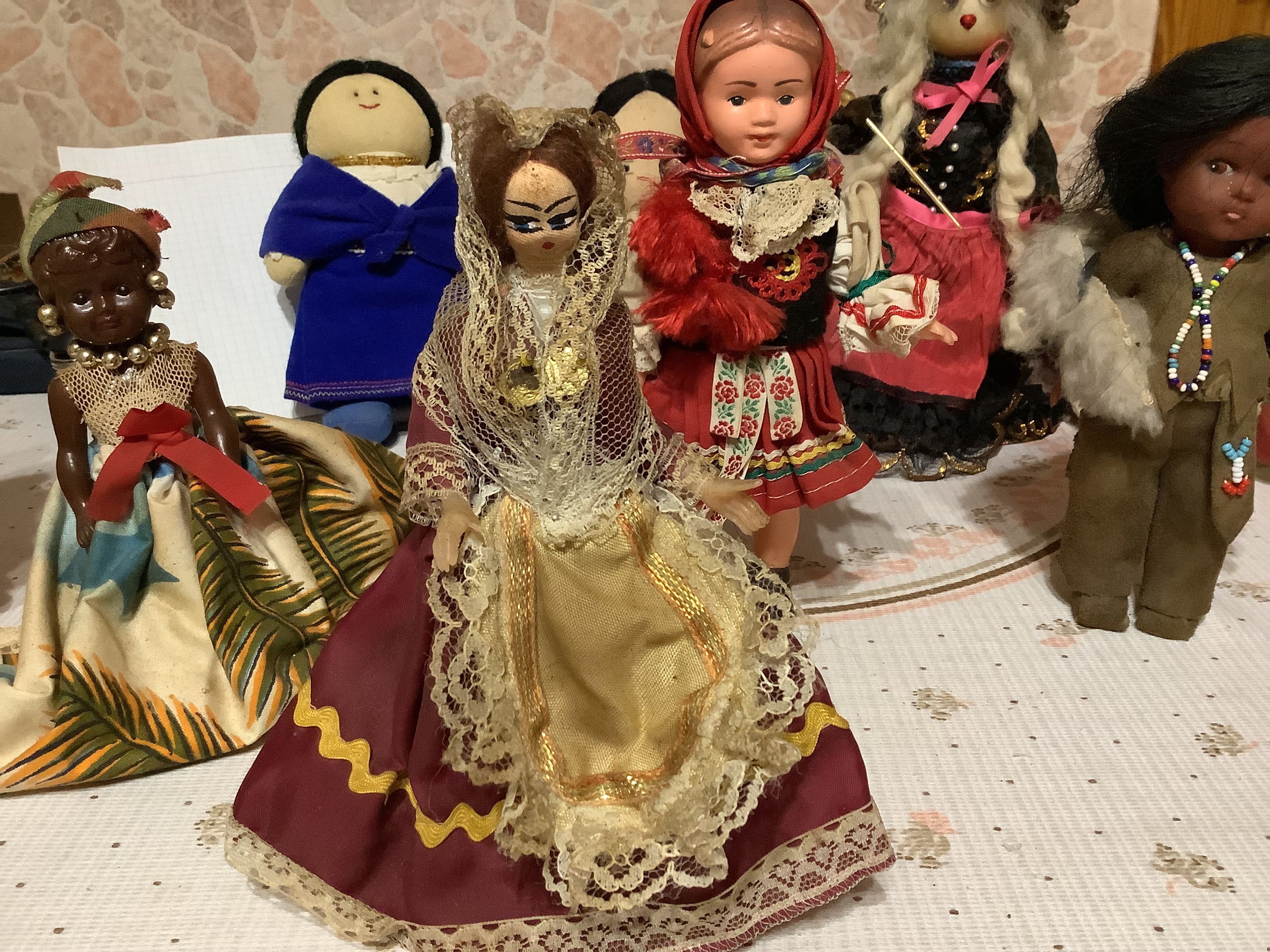 Куклы разные СССР  винтажные