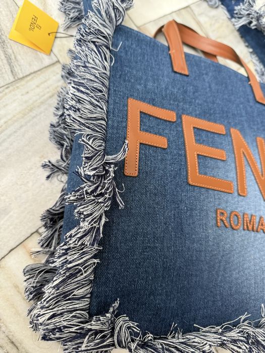 Fendi jeansowa torebka