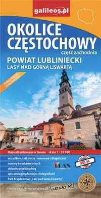 Mapa - Okolice Częstochowy cz.zachodnia 1:50 000 - praca zbiorowa