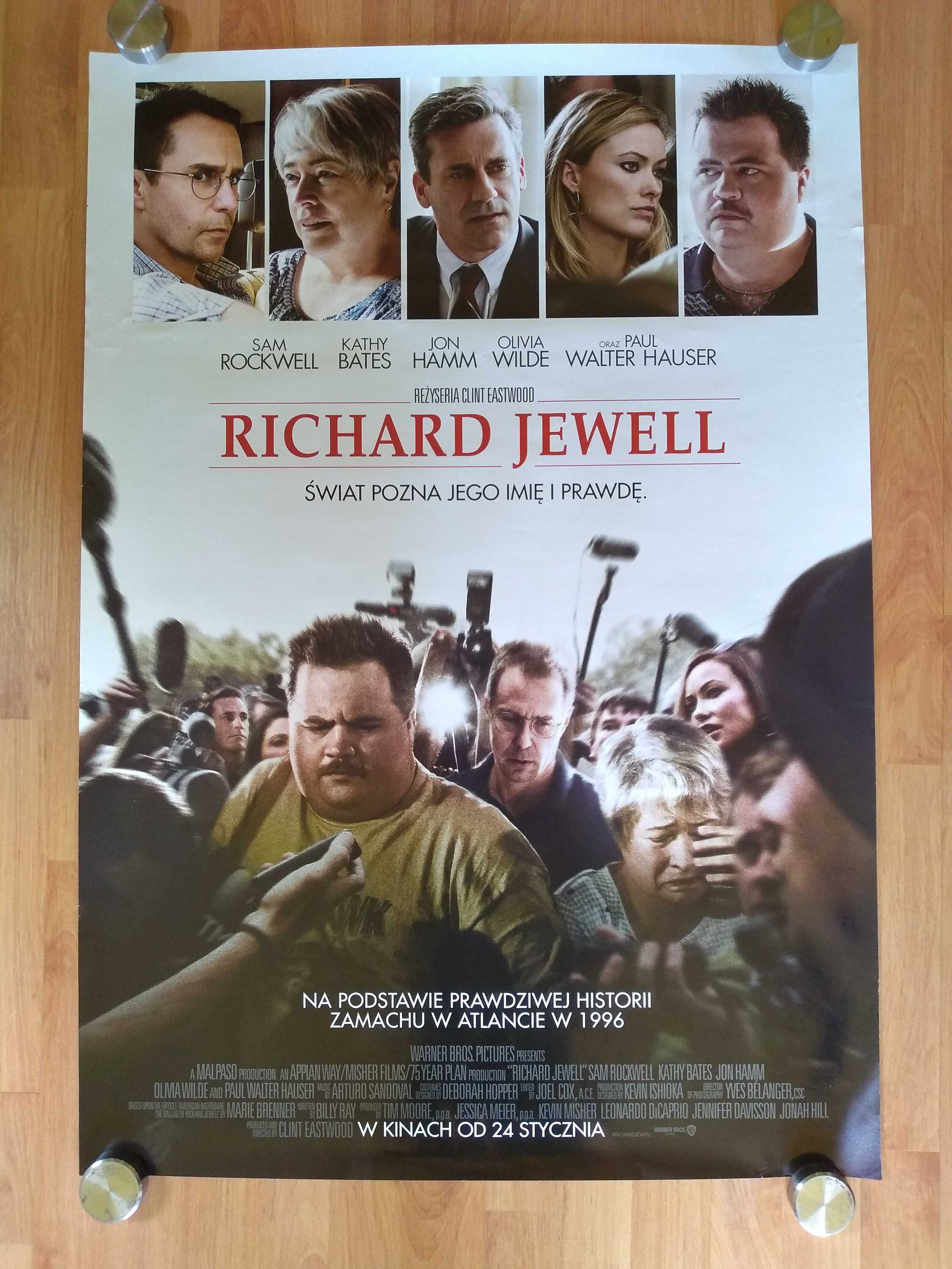 Plakat filmowy RICHARD JEWELL/Clint Eastwood/ Oryginał