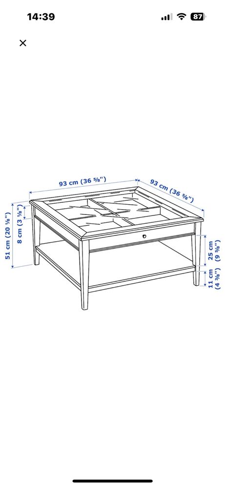 Ikea stolik kawowy