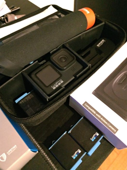 GoPro 9 Black + Acessórios