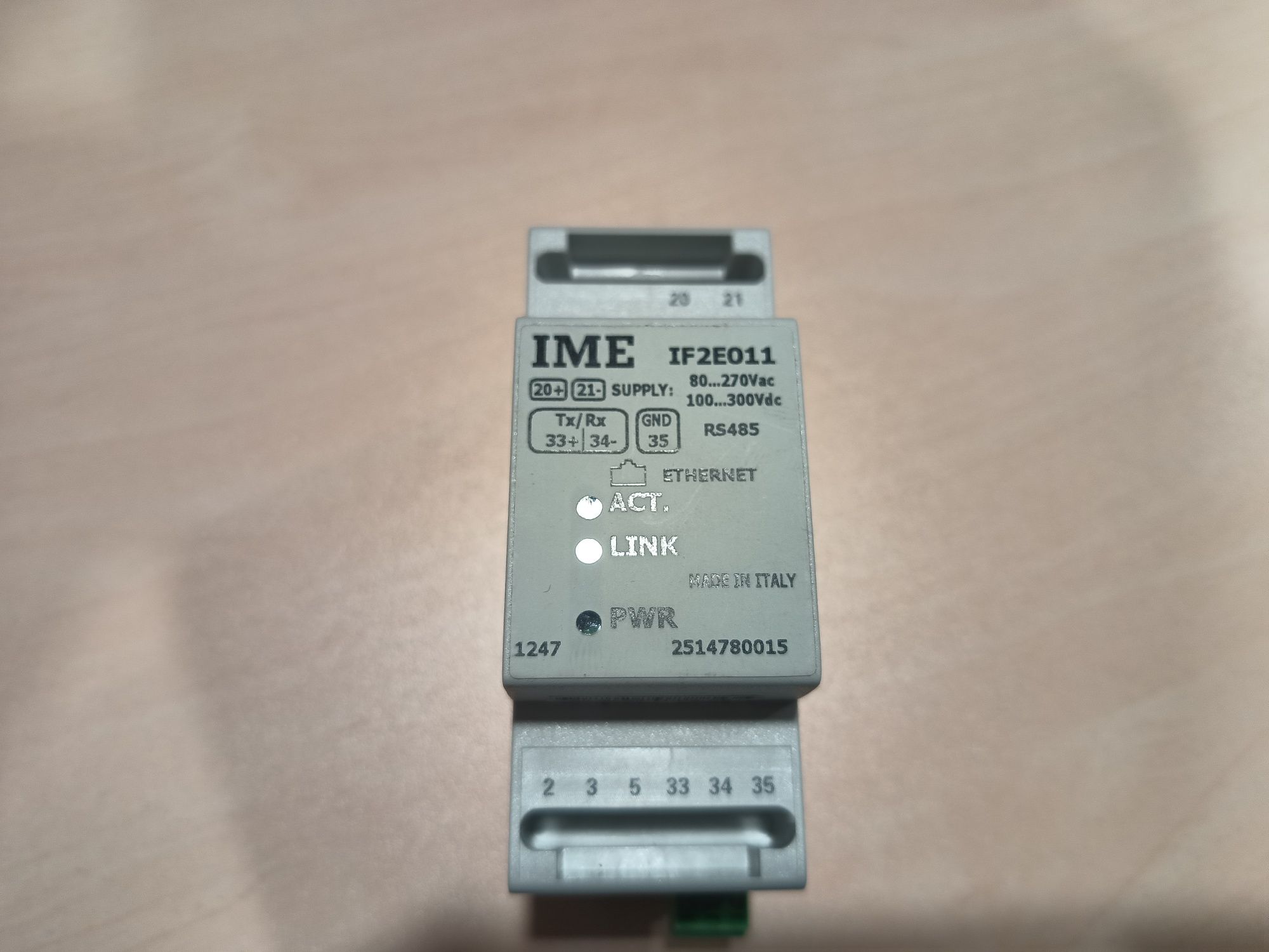 Interfejs RS485-Ethernet Schrack MGZE001 plus Schrack MGF3900R