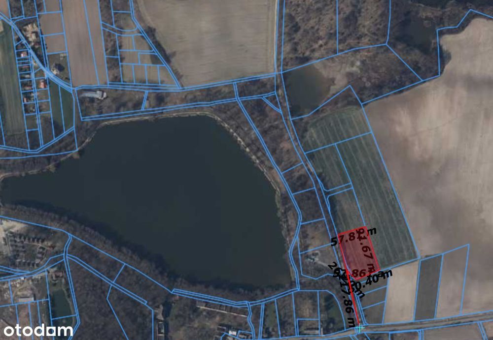 Super działka budowlana nad stawami Gębczyce/Biały Kościół