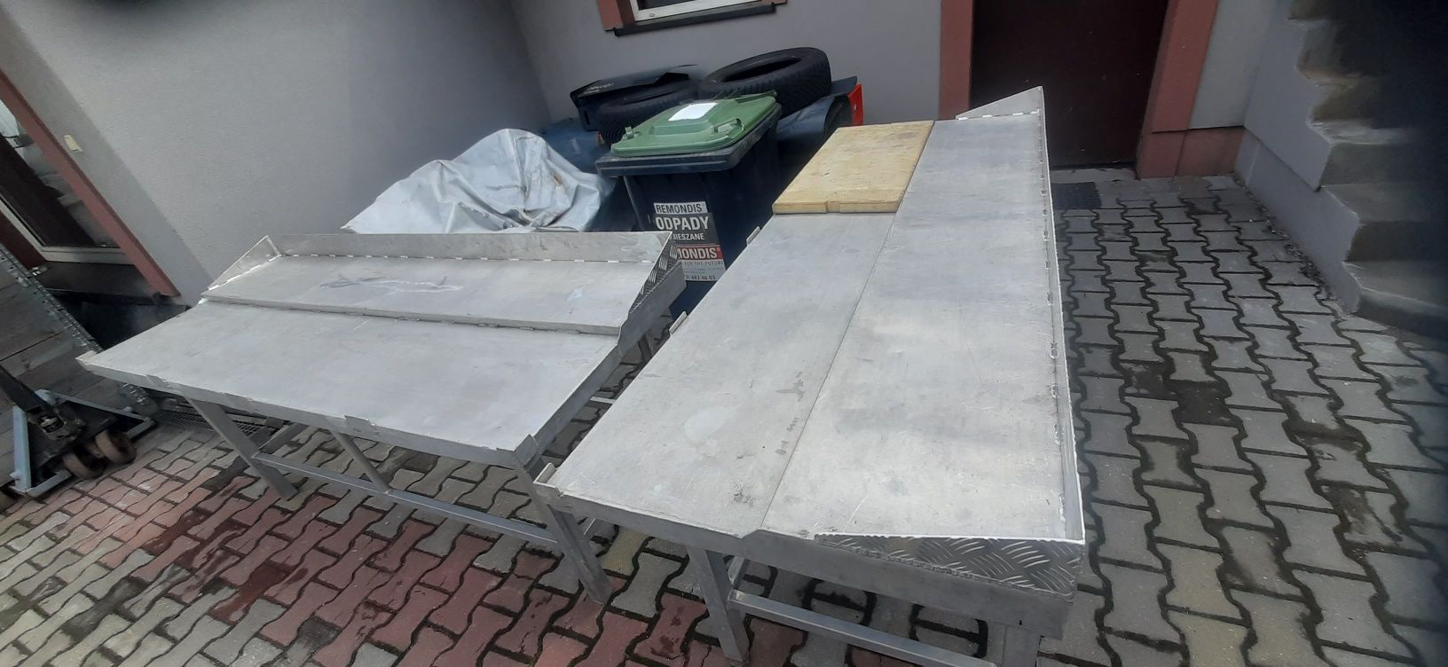 Stół nierdzewny i Aluminiowy