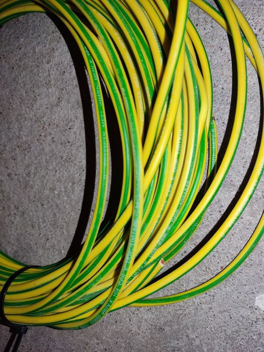 Przewód ochronny żółto-zielony H07V-K (LgY) 6mm2