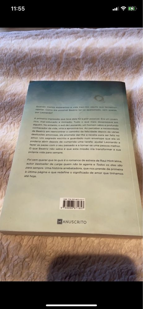 Livro “Foi sem querer que te quis” Raul Minh’Alma