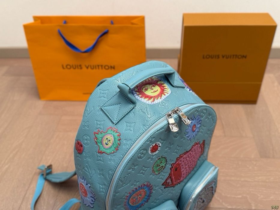 Louis Vuitton Multipocket virgil abloh рюкзак голубой мужской унисекс