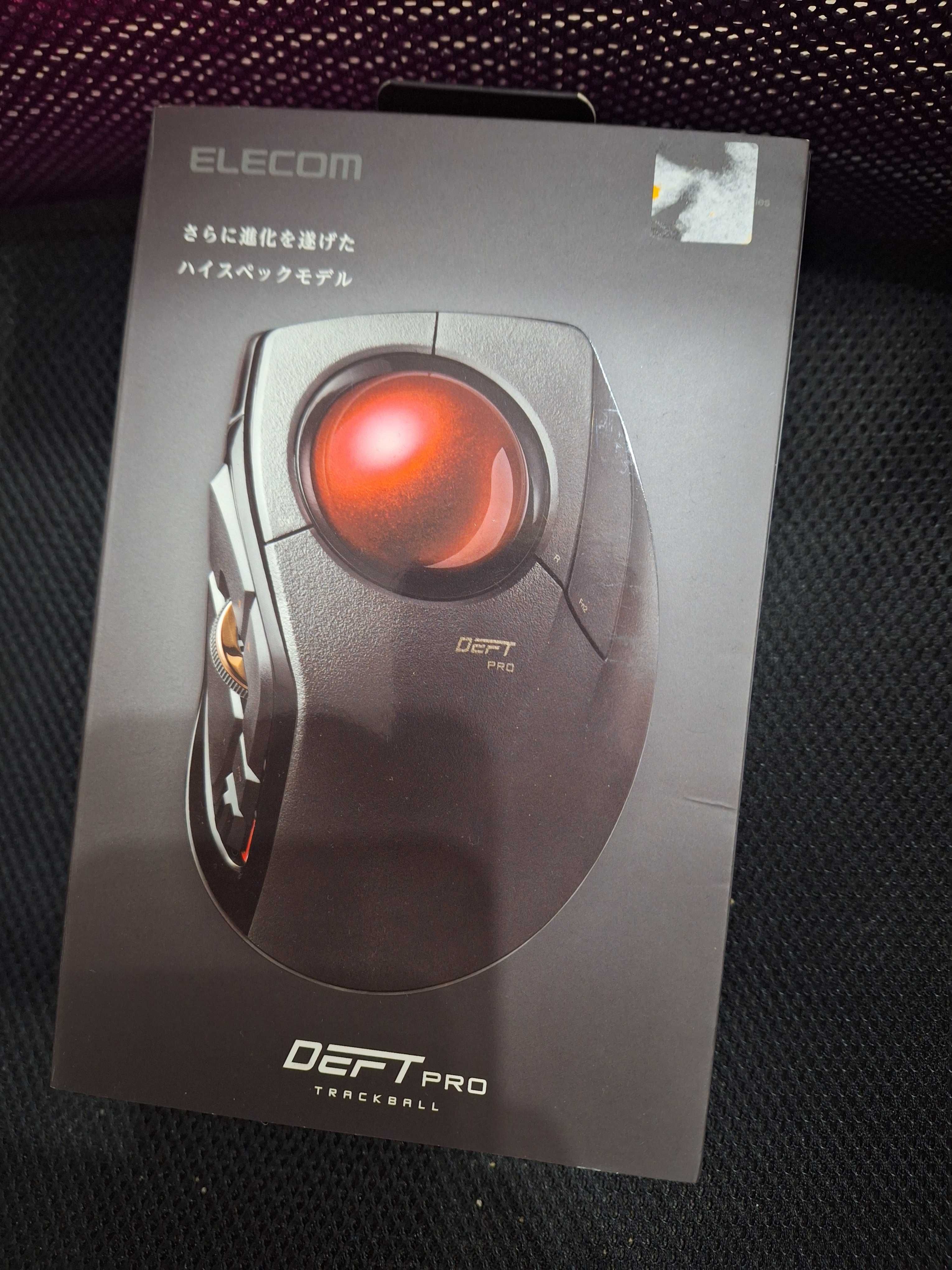 NOWA mysz myszka Elecom Deft PRO M-DPT1MR Trackball 8 przycisków