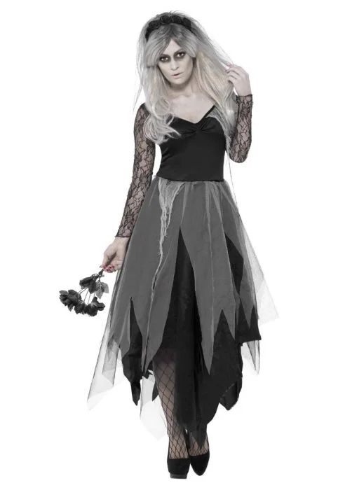 Strój karnawałowy Zombie Panna Młoda nr1014