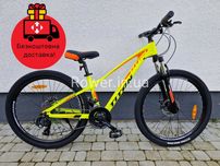 Магнієвий велосипед XS Titan Stricker 26 2024 Рама-14" neon yellow-ora