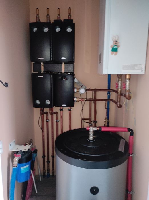 Монтаж сист.опалення,тепла підлога.Встановлення котлів.Сантехніка