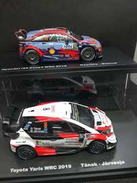 N.33 Promoção Rally Conjunto 2 miniaturas 1/43 novas WRC