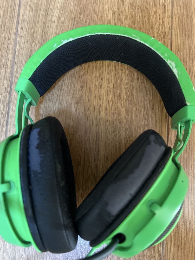 Fones Razer verdes
