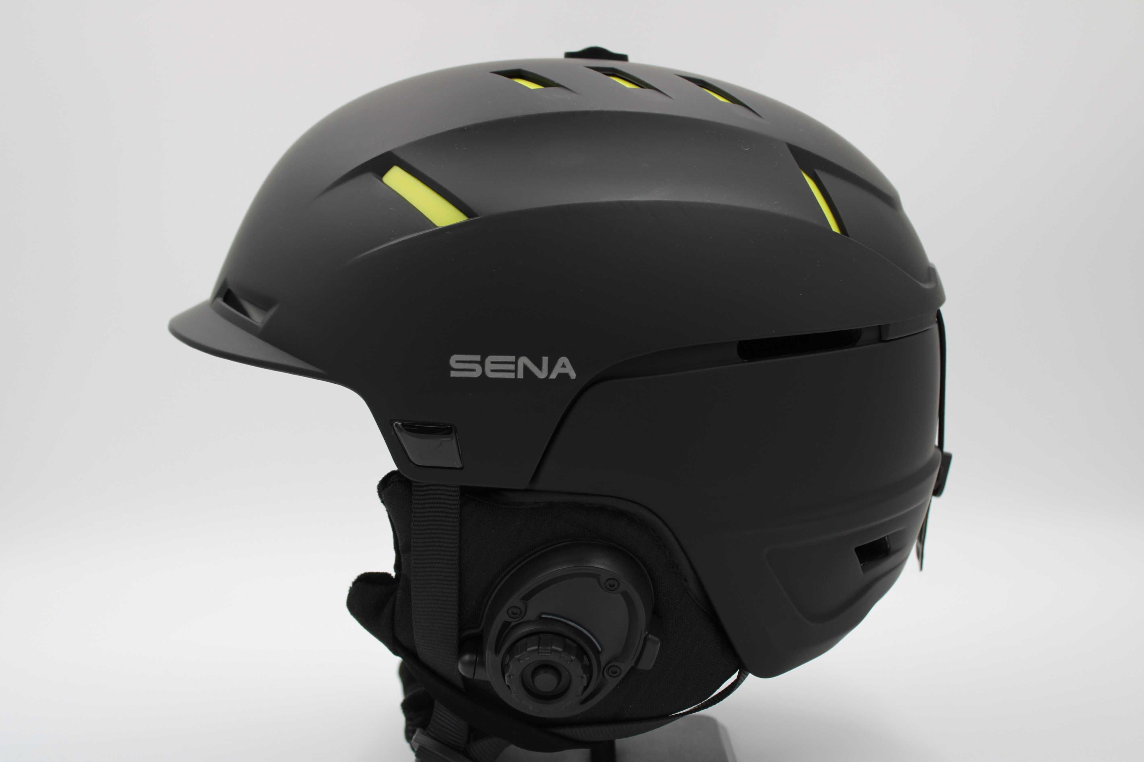 Kask narciarski Interkom Zimowy Sena Latitude S1 r.M 58-61cm czarny
