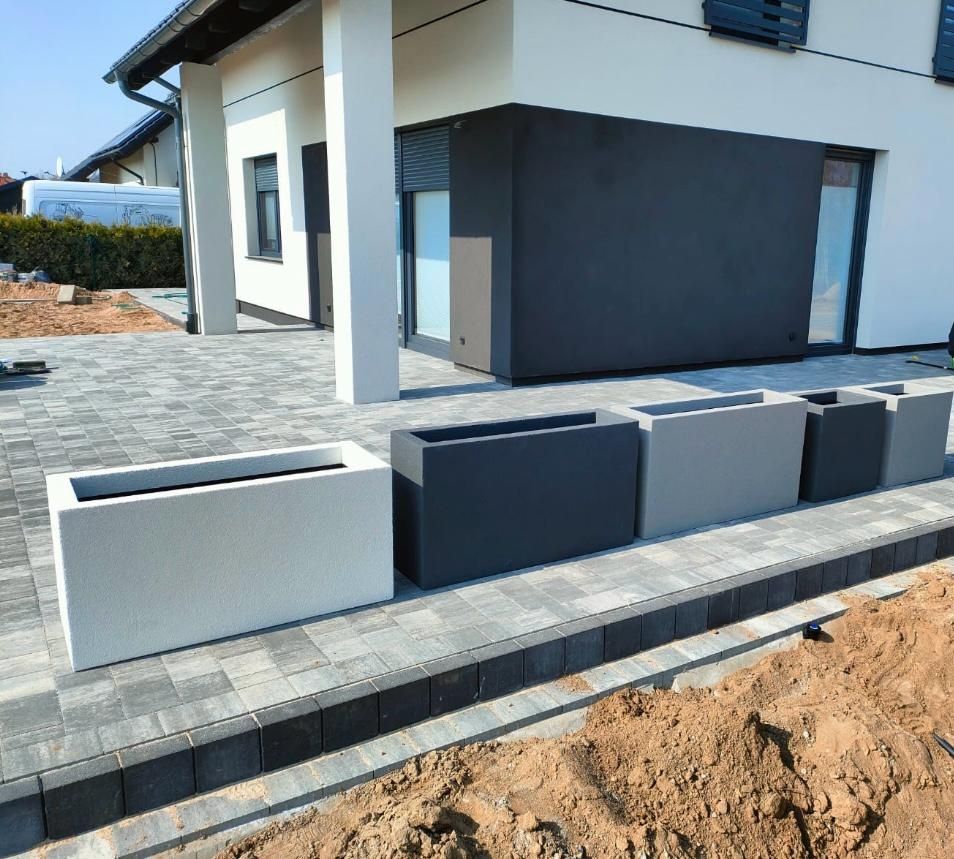 Donica   Taras Balkon Ogród Donice TermoDonice    Ogrodowe  Na Wymiar
