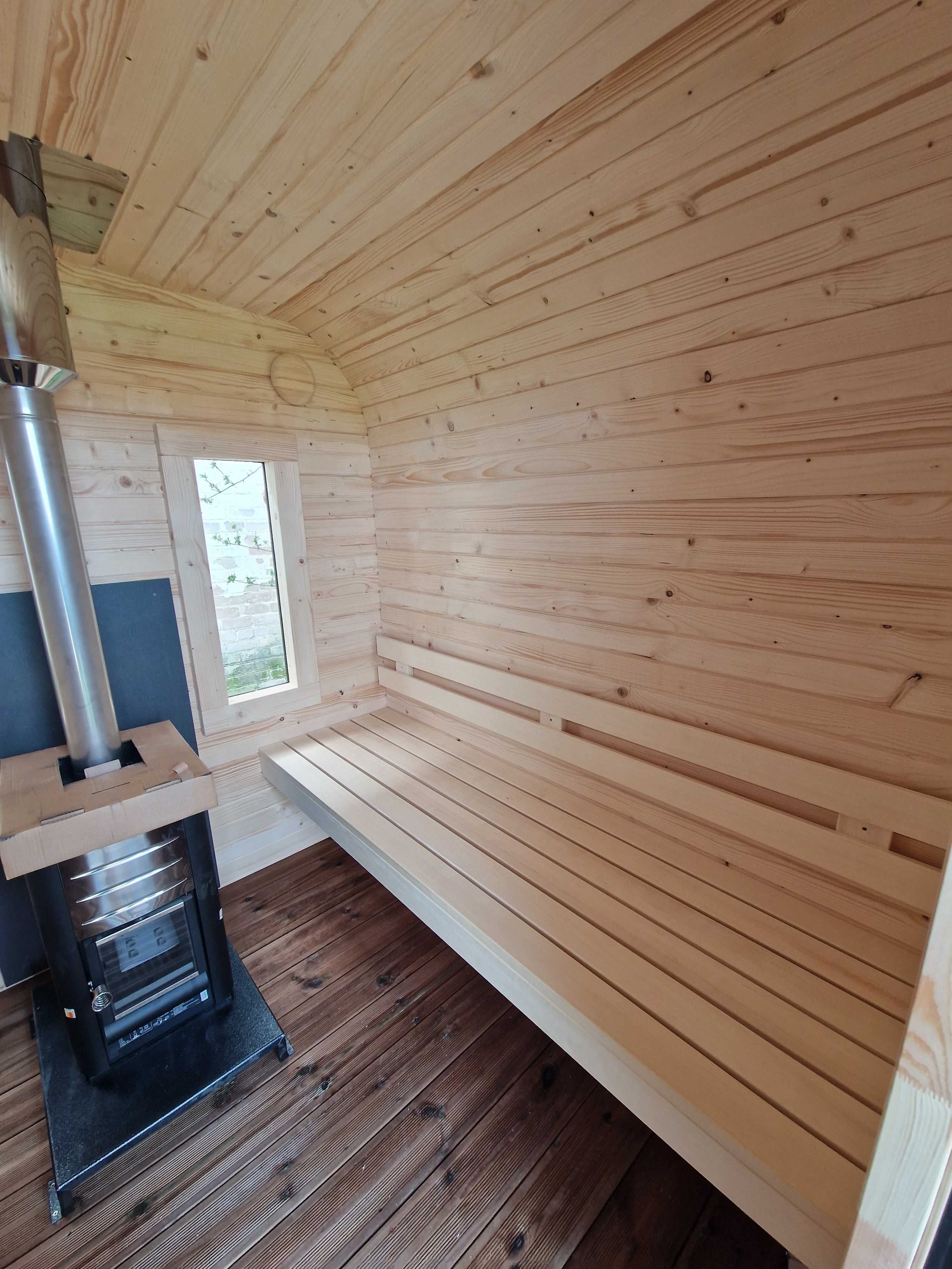 Sauna ogrodowa/Kwadratowa/Cube