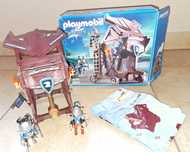 Playmobil Knights (6628) - Wieża oblężnicza rycerzy herbu Orzeł unika