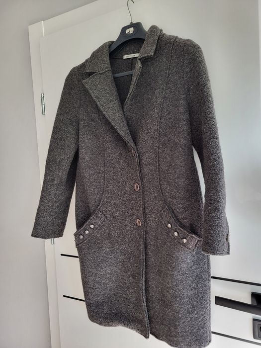 Płaszcz wełniany rozm. 38