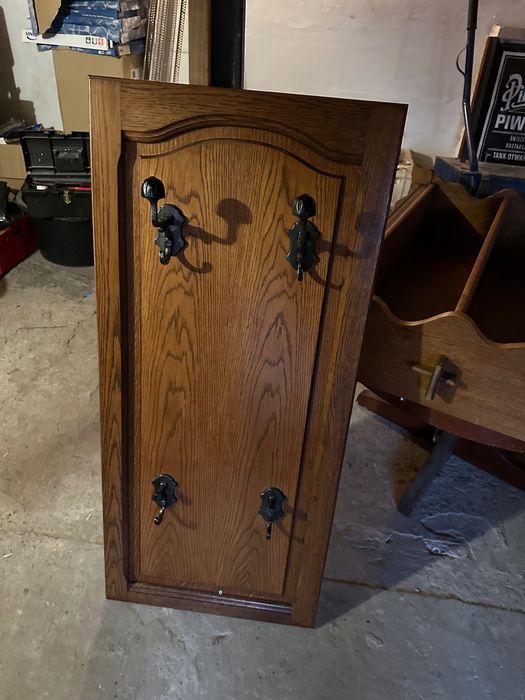 wieszak przedpokój drewniany solidny