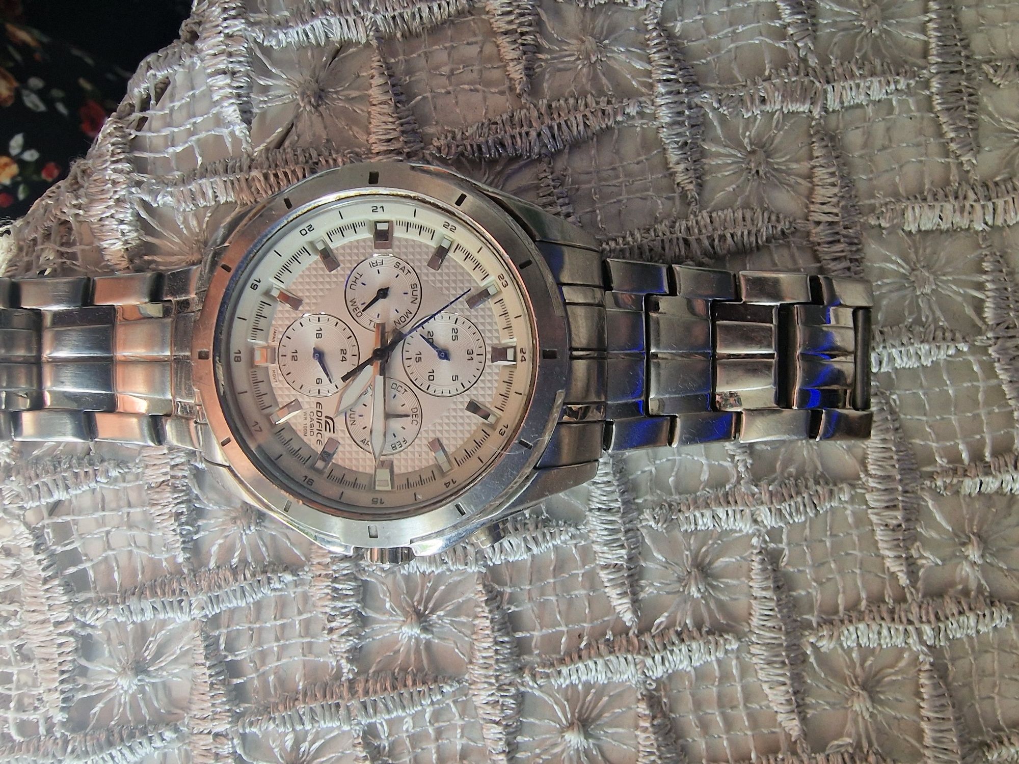Zegarek meski na bransolecie casio edifice