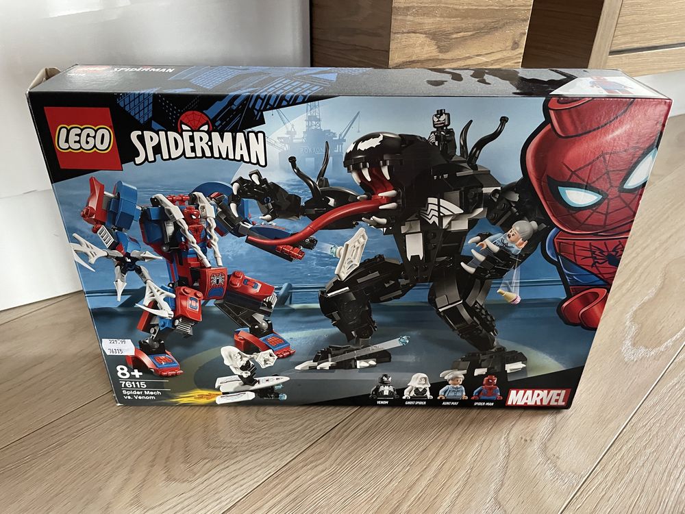 LEGO Marvel Pajęczy Mech kontra Venom, 76115