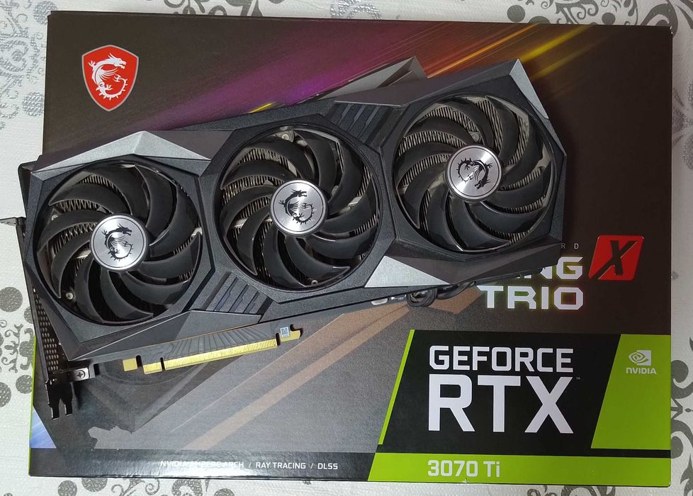 Відеокарта MSI GeForce RTX 3070 Ti GAMING X TRIO 8G