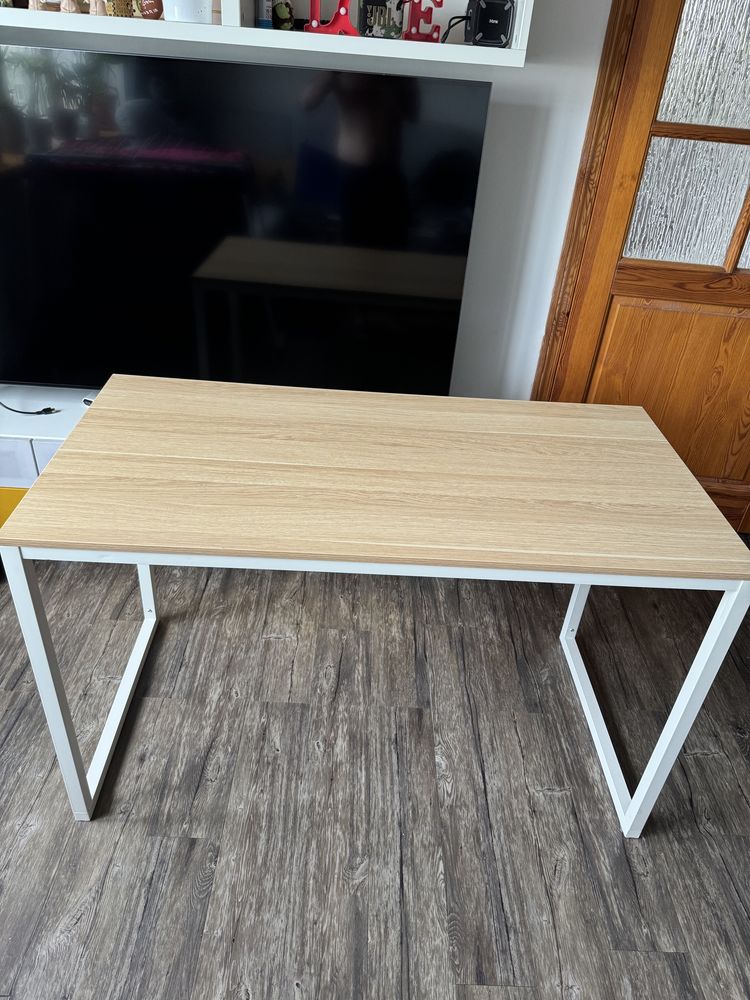 Stolik biurko – 120x60 cm, jak nowe