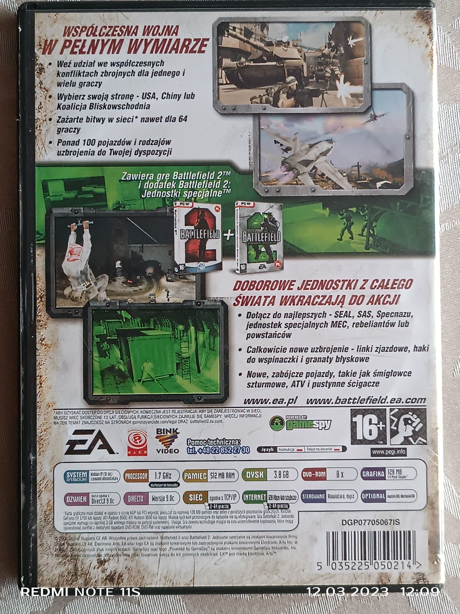 Gra komputerowa Battlefield 2 Deluxe Edition