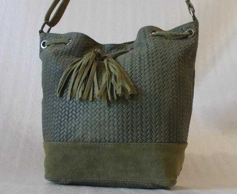 Натуральная кожа/практичные  сумочки/кросс боди