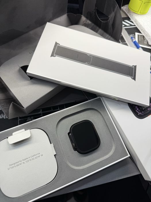 New open/box apple watch ultra 3 49mm black titananium + гарантія