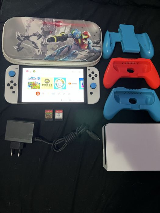 Nintendo switch oled branca
