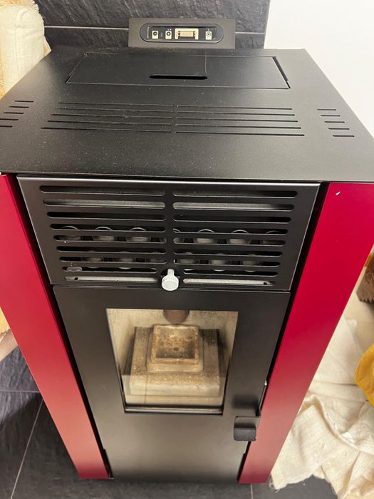 Salamandra Pellets Fire.Shop Dinamica 6 — com acessórios