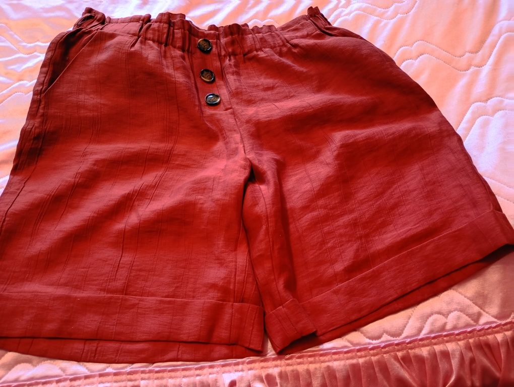 Komplet lniany,jedwabny lato,urlop,praca, wakacje size xlxl