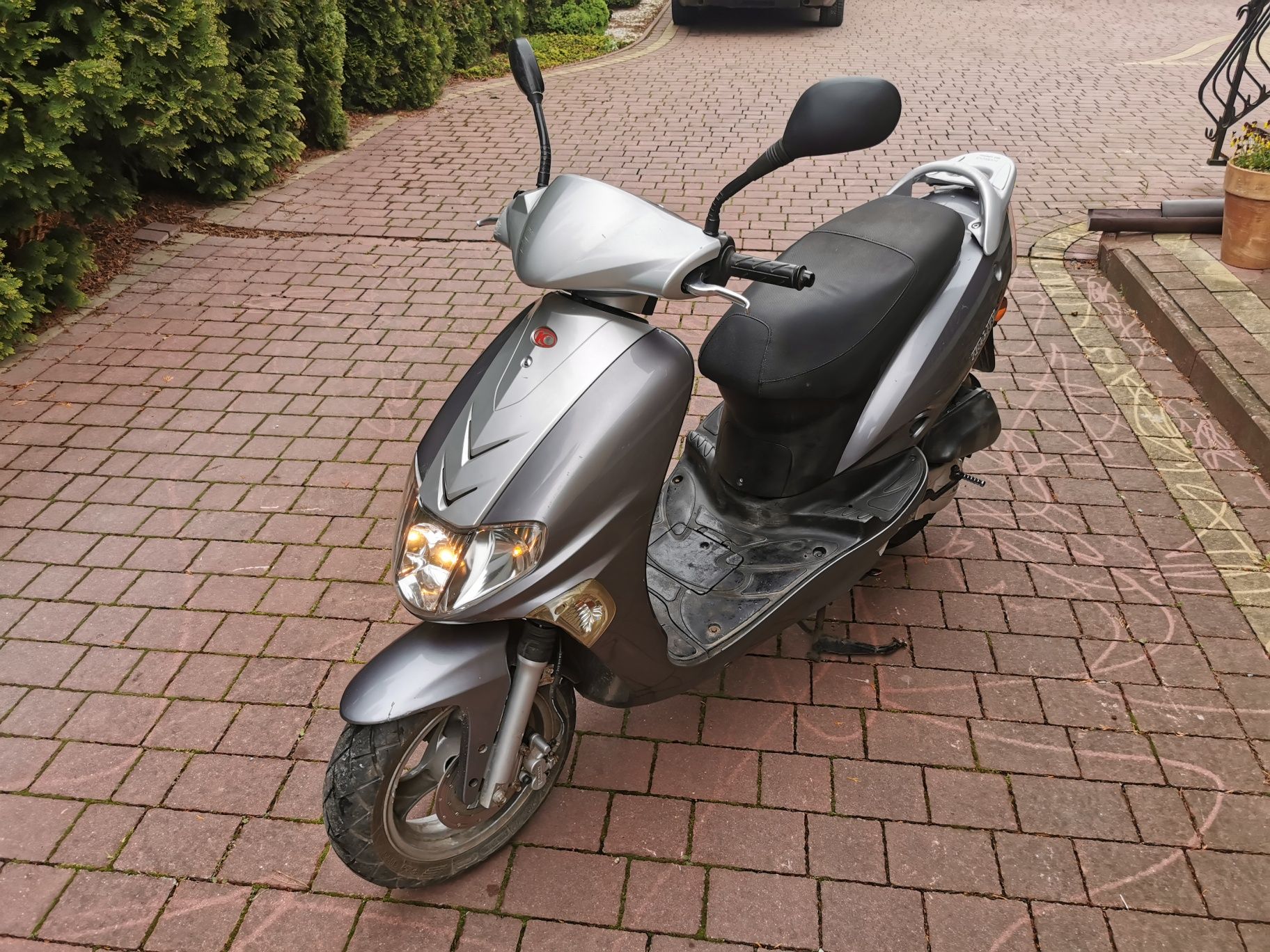 Skuter 50 Kymco zarejestrowany 2 osoby sprawny transport do domu