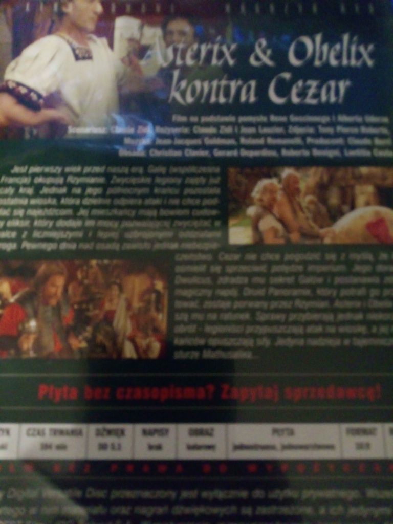 Asterix & Obelix kontra Cezar – DVD – Gerard Depardieu – Best Film

Sp