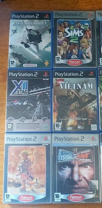 Ps2 vários jogos.