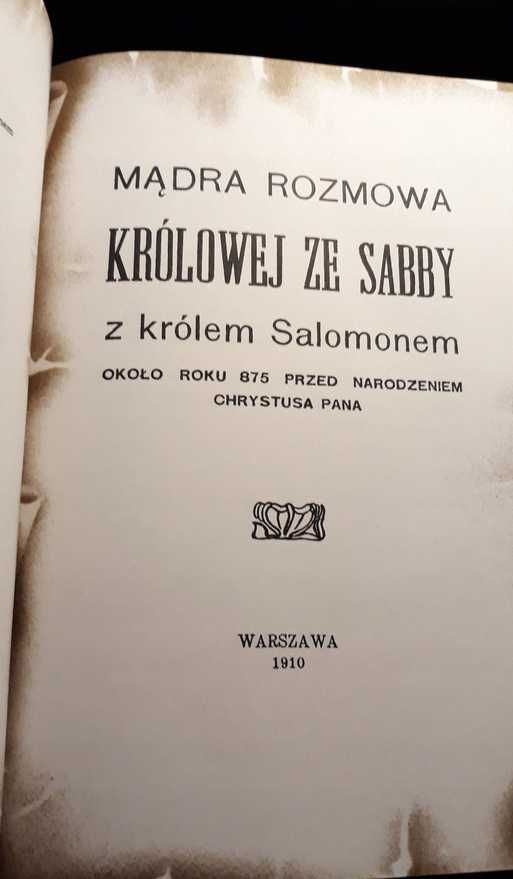 Sybilla Królowa Saby Księgi Prorocze