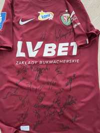 Koszulka meczowa z autografami drużyny Śląsk Wrocław Nahuel