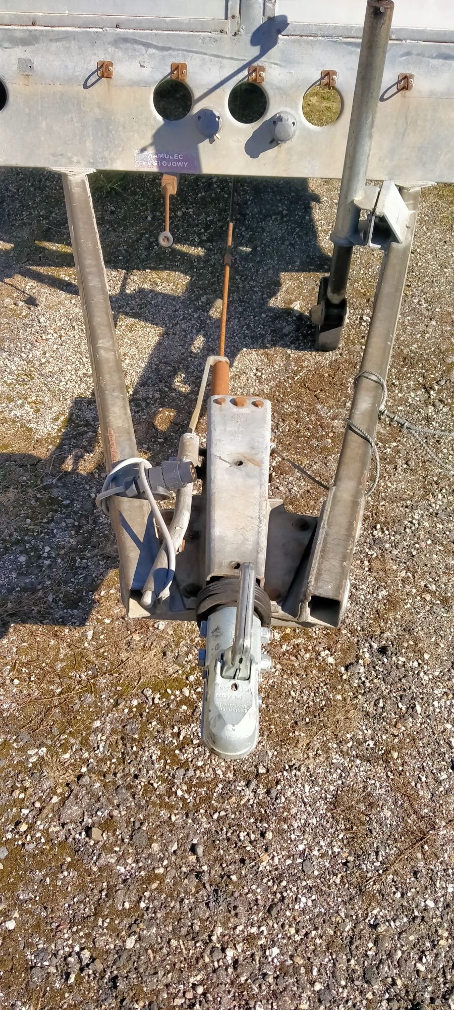 Przyczepa ciężarowa 6.5m dmc 3500