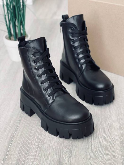 Черевики 38 зимові жіночі шкіряні.Зимние женские ботинки