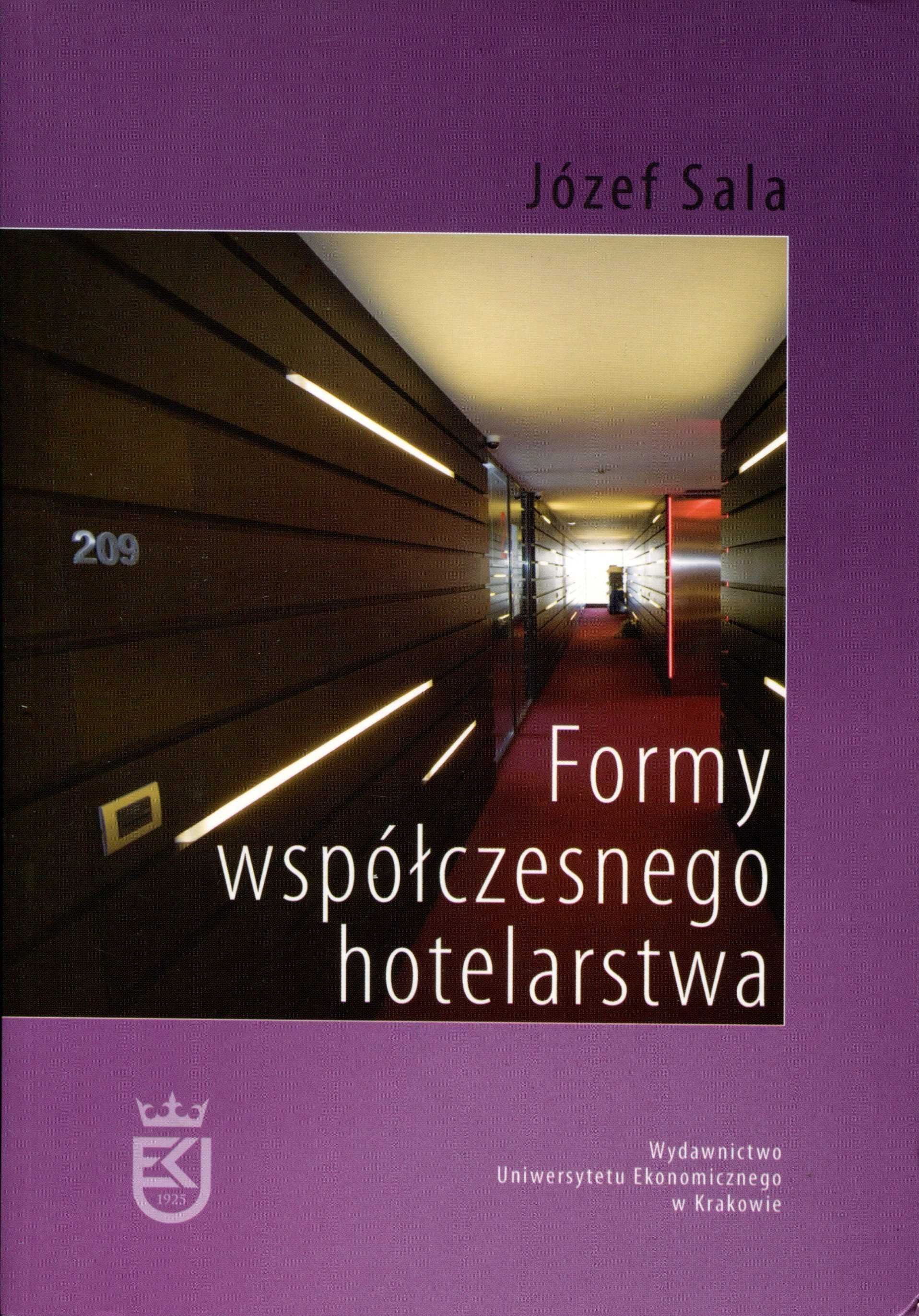 Formy współczesnego hotelarstwa Józef Sala