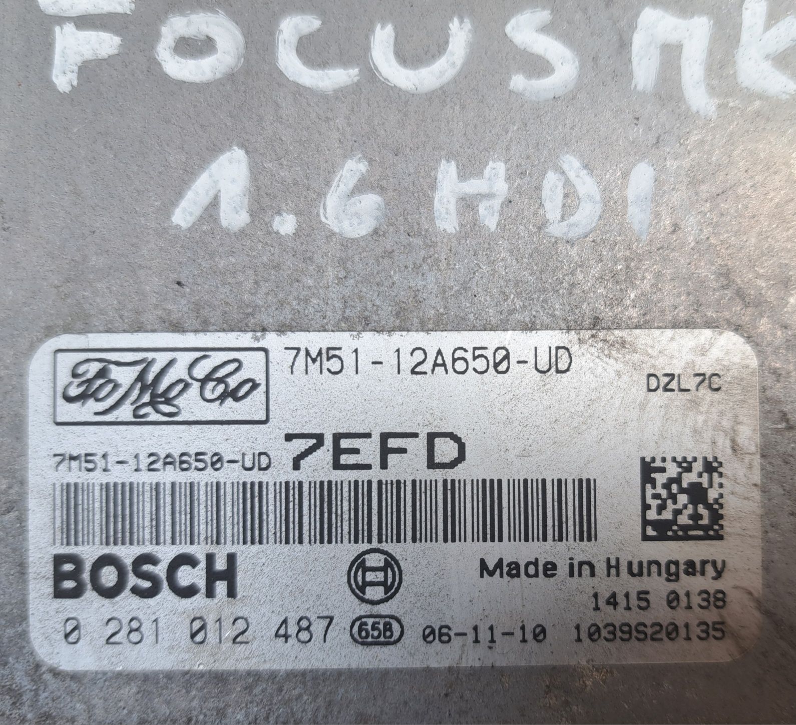 Ford Focus Mk2 Zestaw startowy 1.6 TDCI