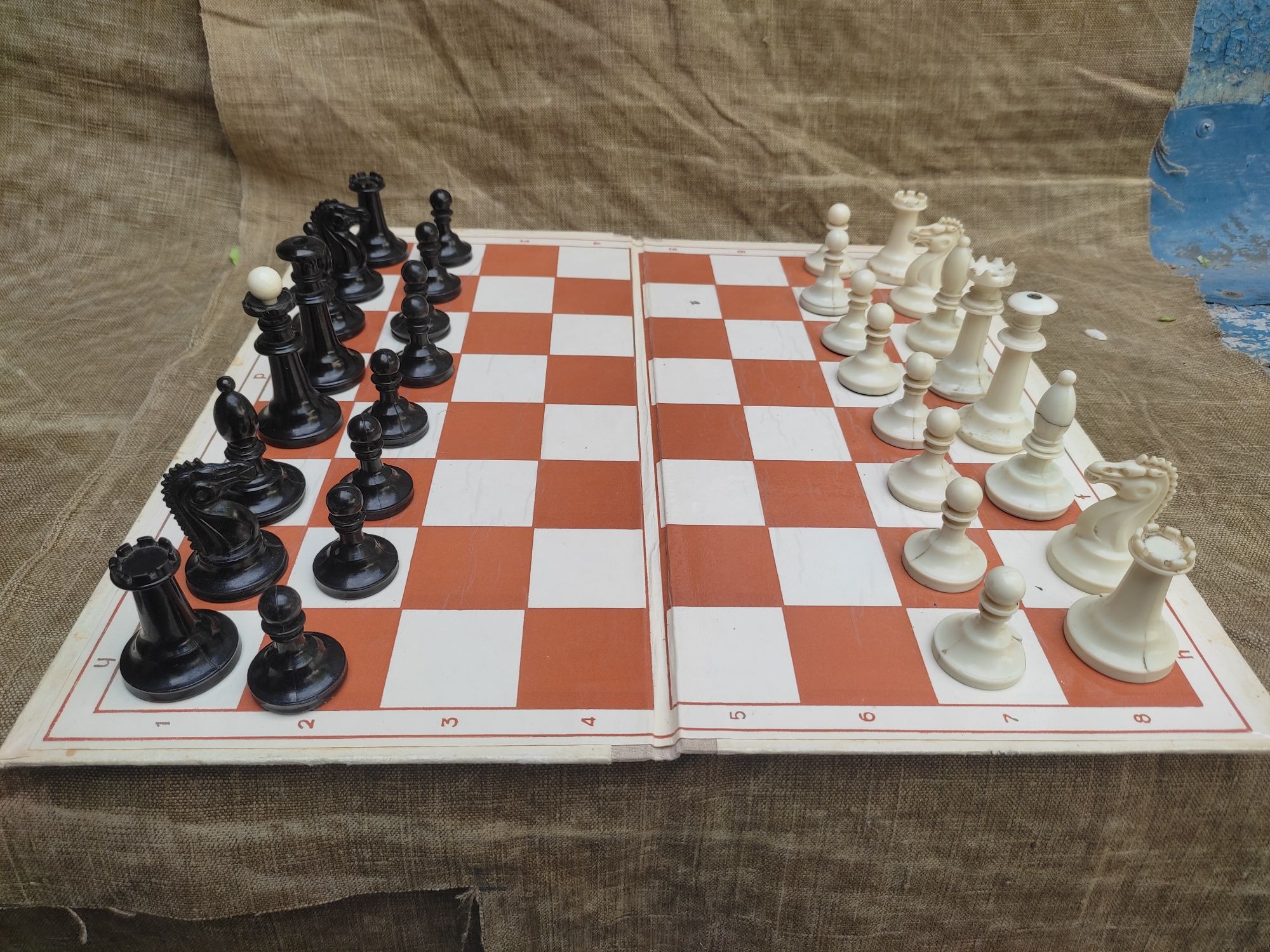 Шахматы карболитовые без доски