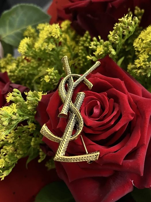 Broszka Saint Laurent YSL oryginalna