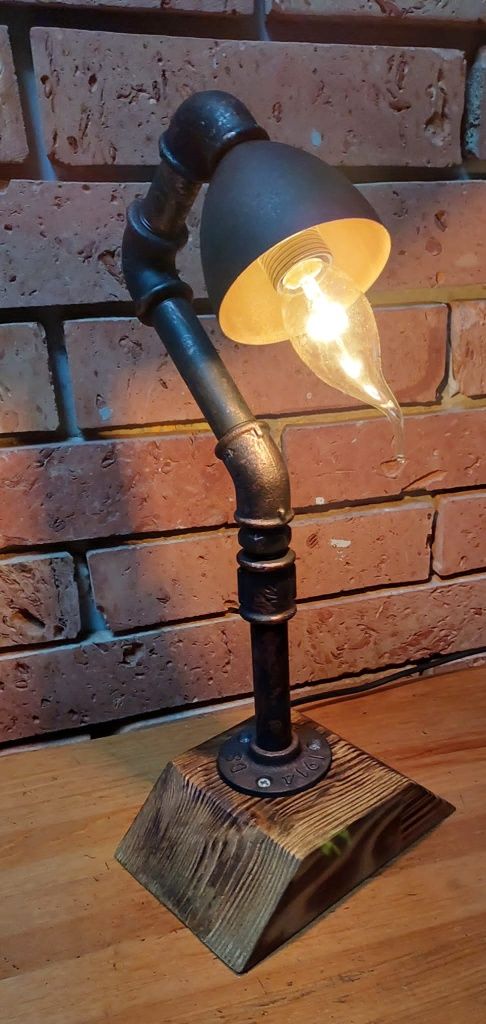 Lampa loft industrialna. Lampka