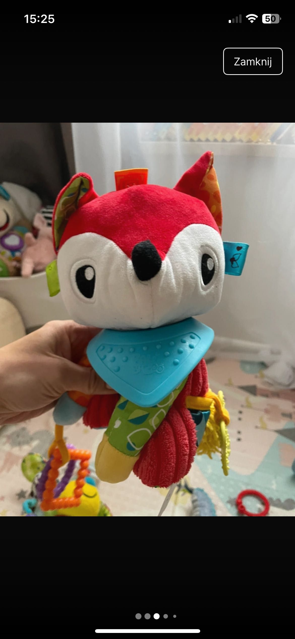 Zabawki niemowlęce Fisher price lamaze