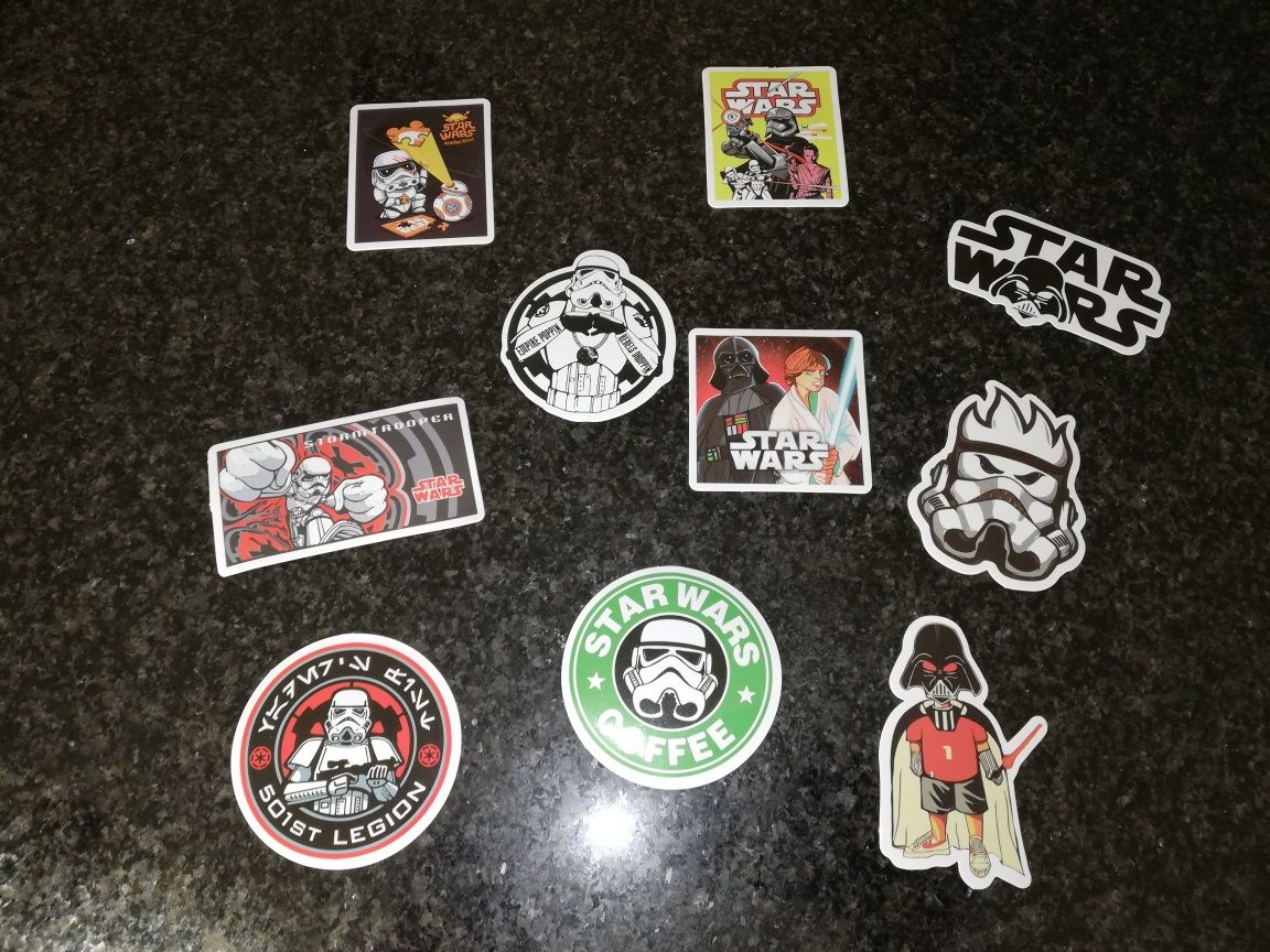 Autocolantes Star Wars Colecção Lotes varios