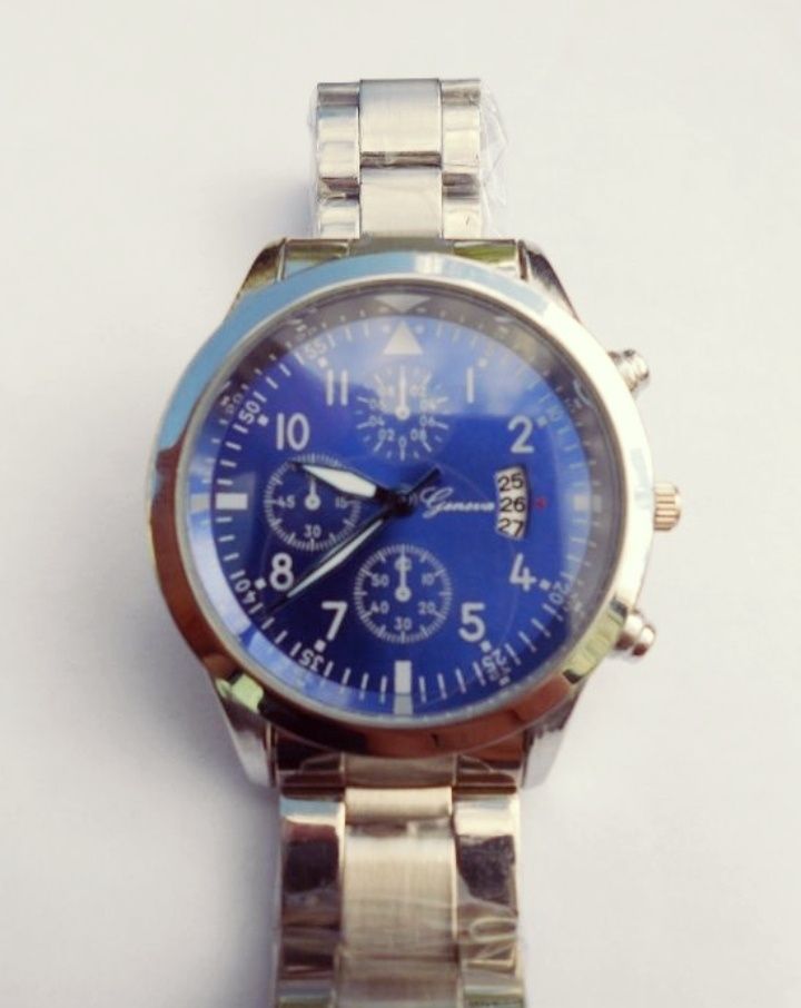 Новые мужские наручные часы Geneva (Женева)
