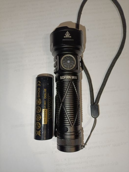 Потужний ліхтарик Sofirn sr15 4500L